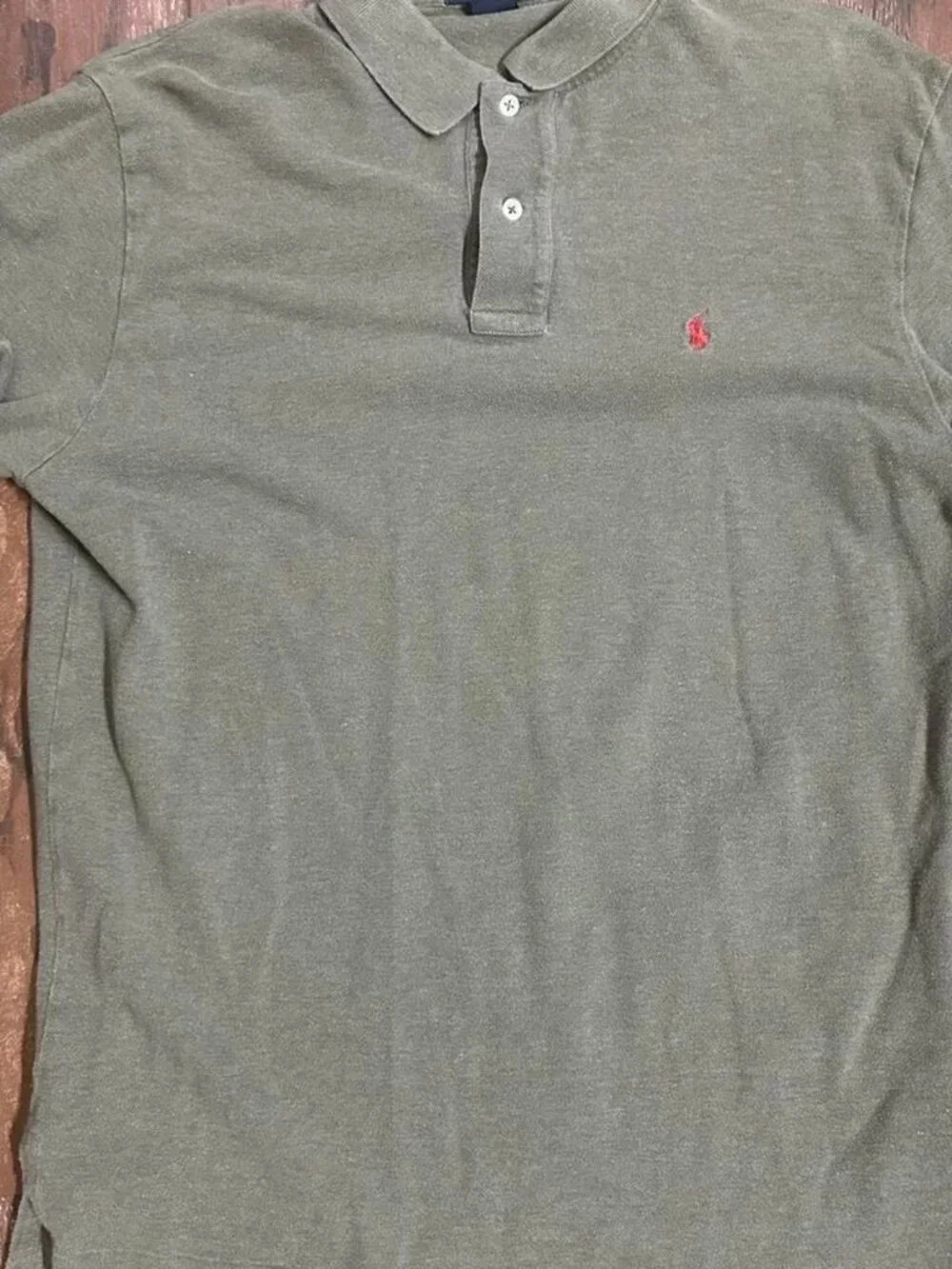 Ralph Lauren green polo shirt Size L #preppy #classic